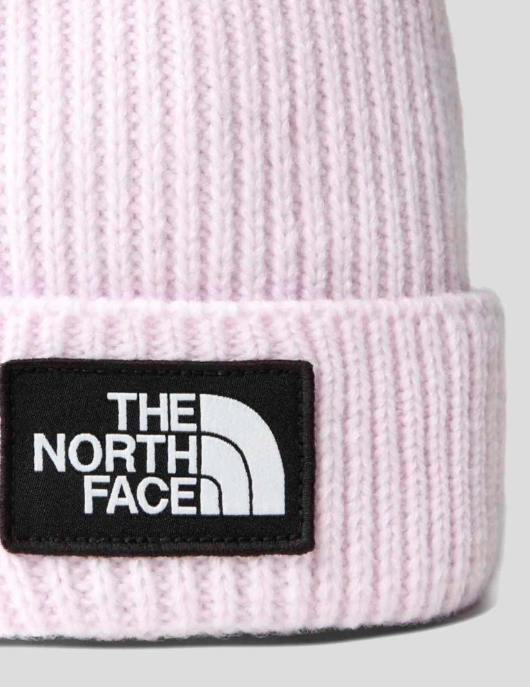 Gorro THE NORTH FACE logo box cuf beanie lavender fog